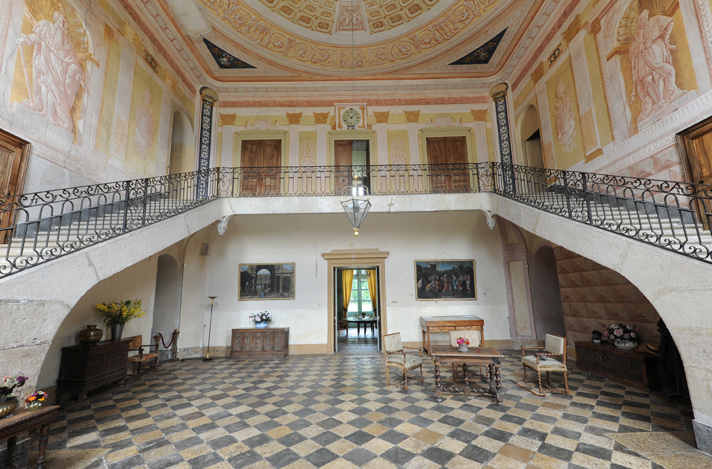 Hall d'entrée du Château de Vaulserre